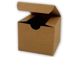 Kraft Stripe Gift Boxes